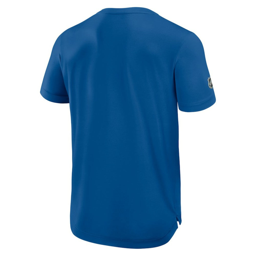 New York Rangers Fanatics 2026 NHL Winter Classic Authentic Pro Tech T-Shirt - Blue T-shirts