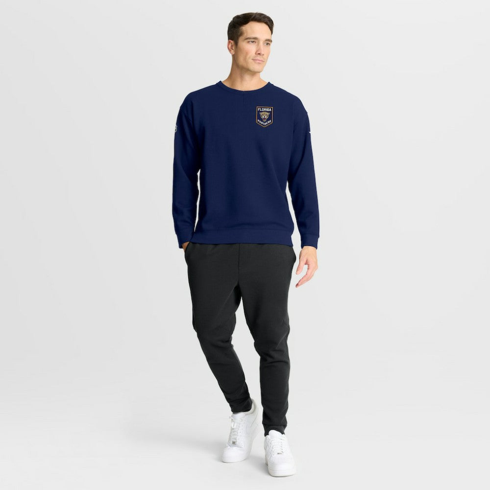 Florida Panthers Fanatics 2026 NHL Winter Classic Authentic Pro Sweatshirt - Athletic Navy Sweatshirts
