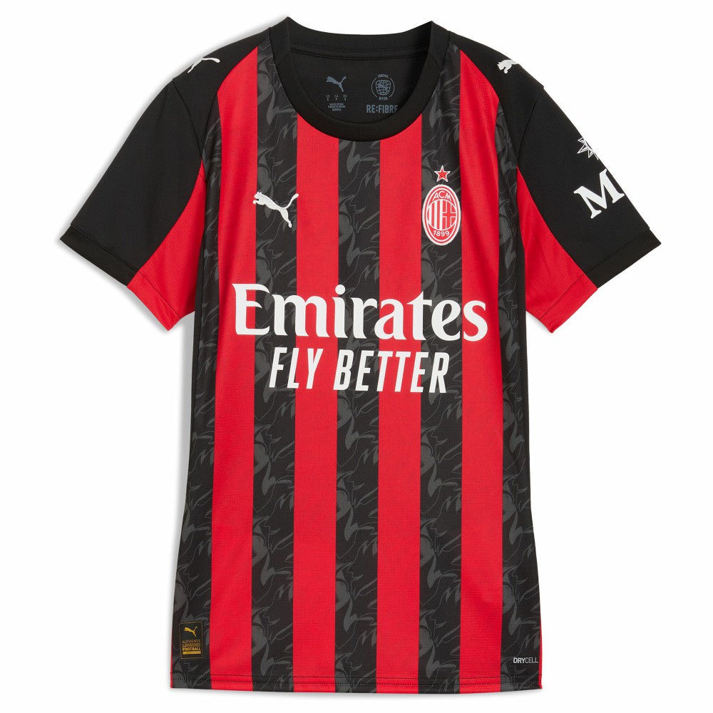 AC Milan Women's 2025/26 Home Replica Jersey - Red discount