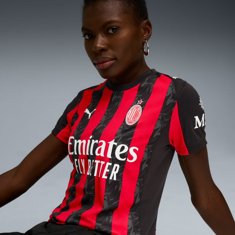 AC Milan Women's 2025/26 Home Replica Jersey - Red discount
