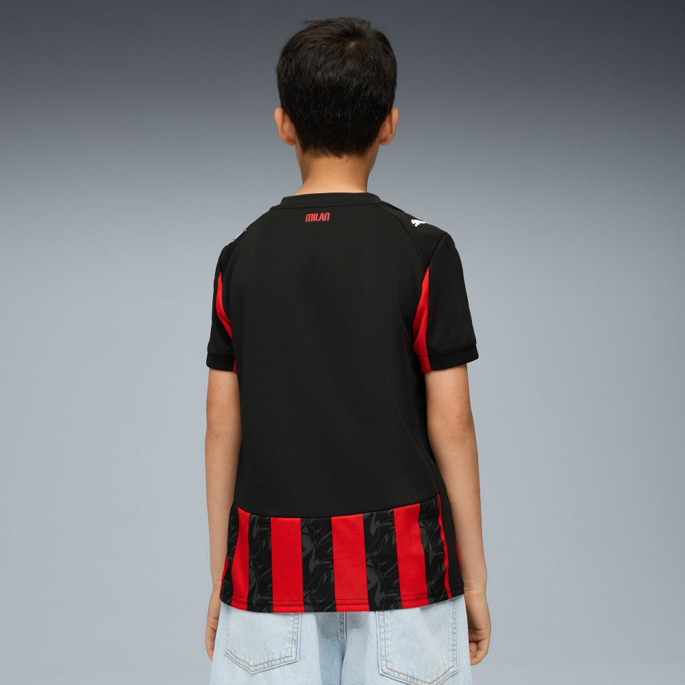 AC Milan Youth 2025/26 Home Replica Jersey - Red discount