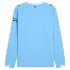 Manchester City 2025/26 Home Replica Long Sleeve Jersey - Sky Blue on sale