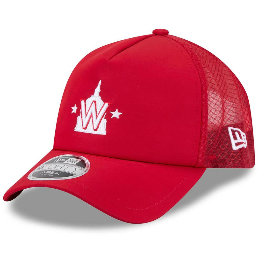 Washington Nationals 2026 Batting Practice Alternate Apex 9FORTY Adjustable Hat Red