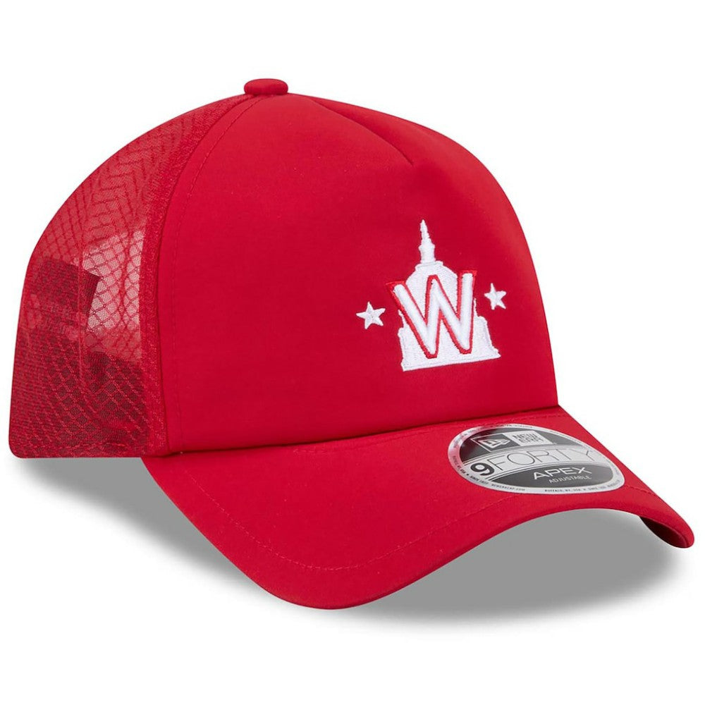 Washington Nationals 2026 Batting Practice Alternate Apex 9FORTY Adjustable Hat Red