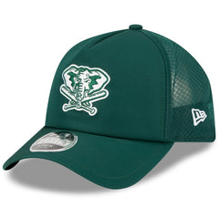 Athletics 2026 Batting Practice Alternate Apex 9FORTY Adjustable Hat Green