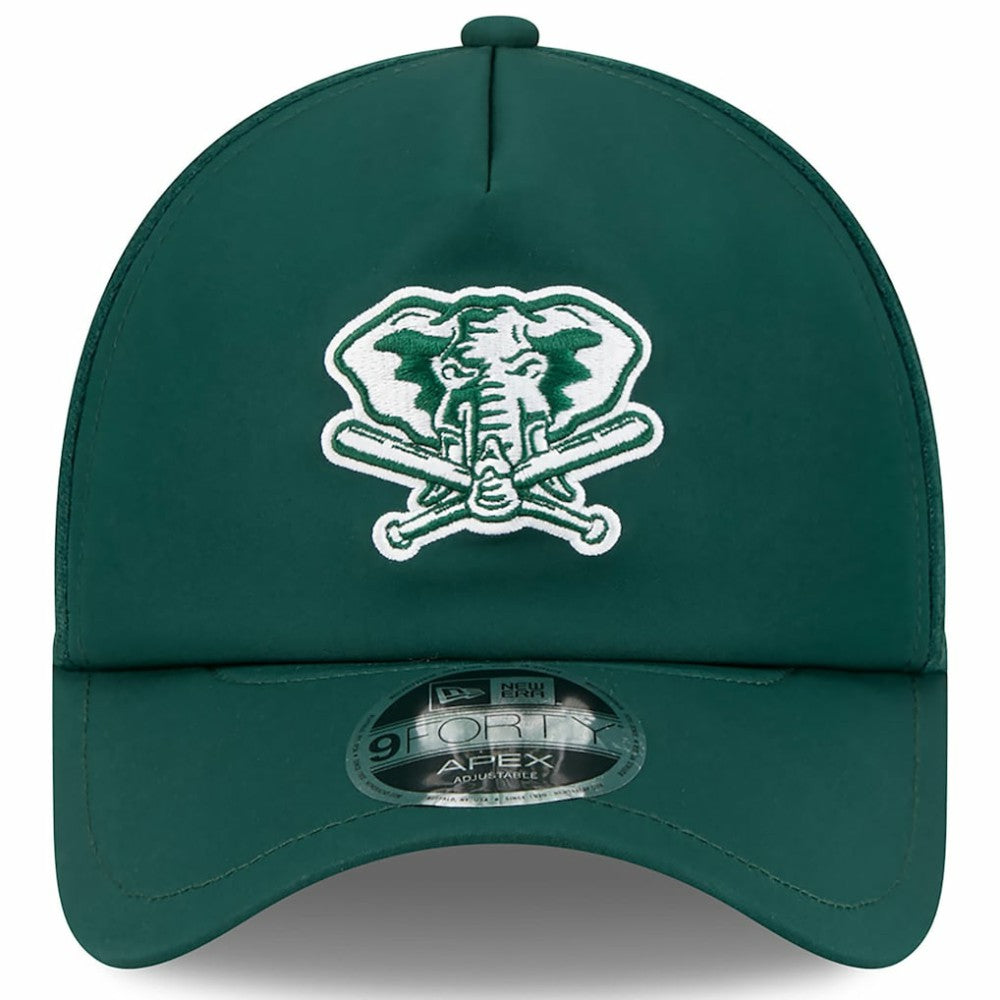Athletics 2026 Batting Practice Alternate Apex 9FORTY Adjustable Hat Green