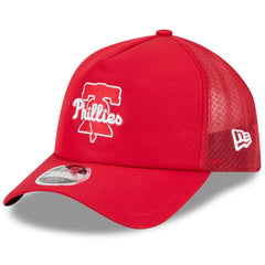 Philadelphia Phillies 2026 Batting Practice Alternate Apex 9FORTY Adjustable Hat Red