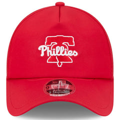 Philadelphia Phillies 2026 Batting Practice Alternate Apex 9FORTY Adjustable Hat Red