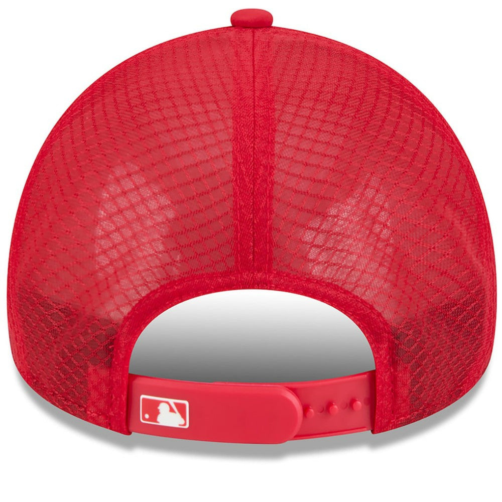 Philadelphia Phillies 2026 Batting Practice Alternate Apex 9FORTY Adjustable Hat Red
