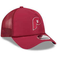 Philadelphia Phillies 2026 Batting Practice Alternate Apex 9FORTY Adjustable Hat Maroon