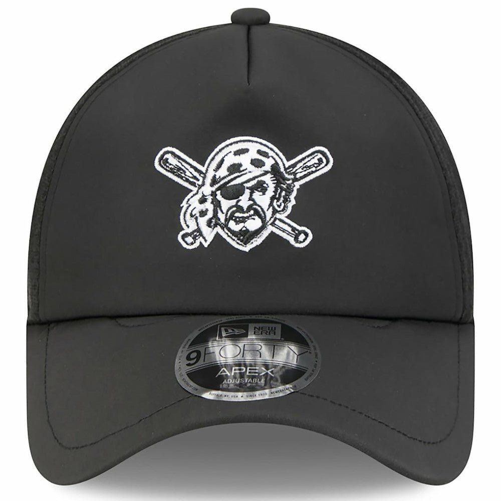 Pittsburgh Pirates 2026 Batting Practice Alternate Apex 9FORTY Adjustable Hat Black