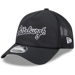 Pittsburgh Pirates 2026 Batting Practice Alternate Apex 9FORTY Adjustable Hat Black