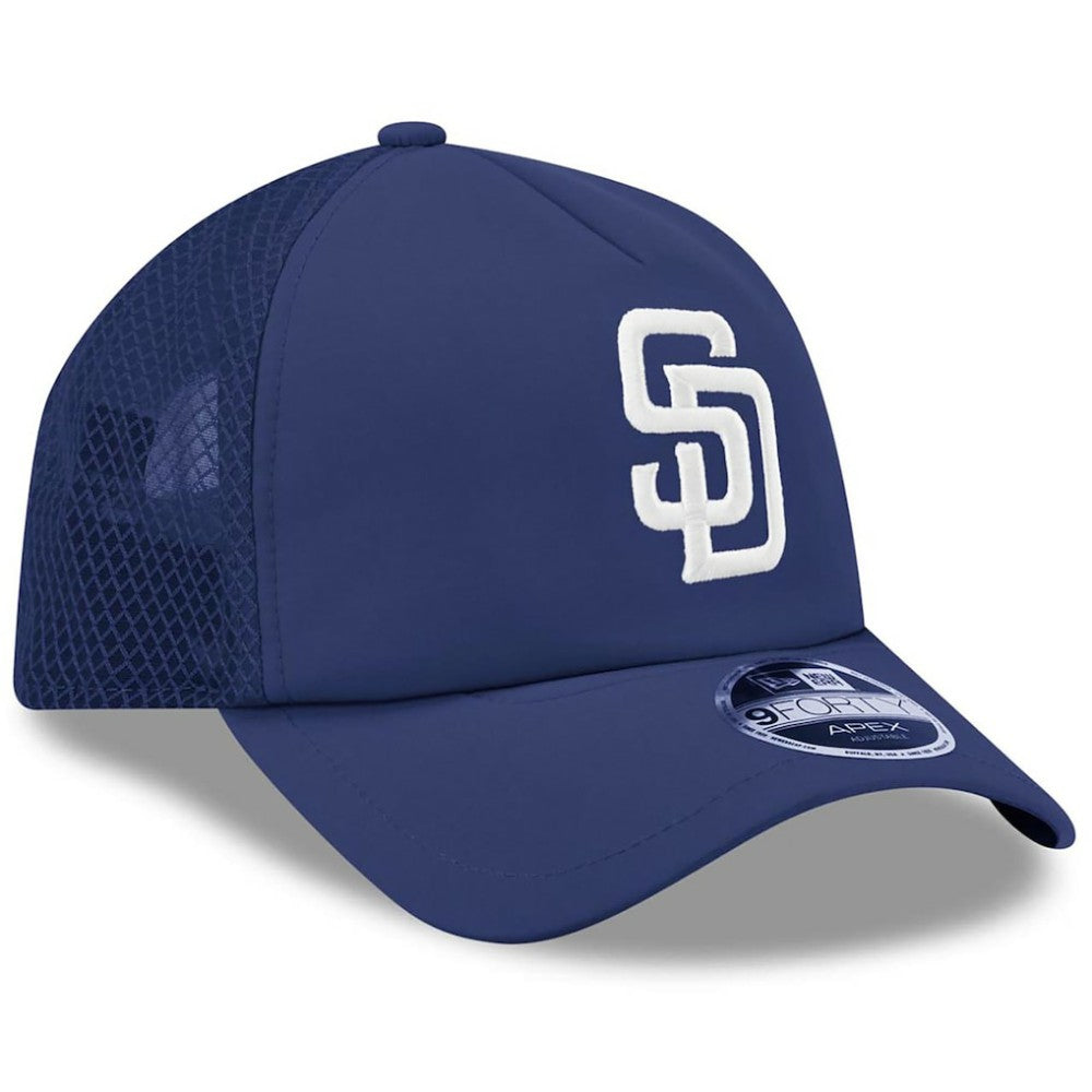 San Diego Padres 2026 Batting Practice Alternate Apex 9FORTY Adjustable Hat Navy