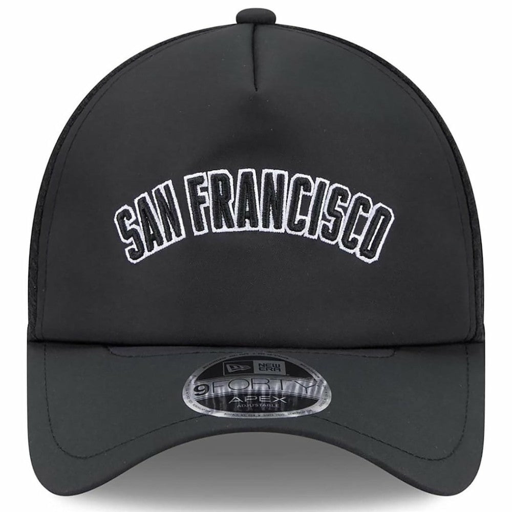San Francisco Giants 2026 Batting Practice Alternate Apex 9FORTY Adjustable Hat Black