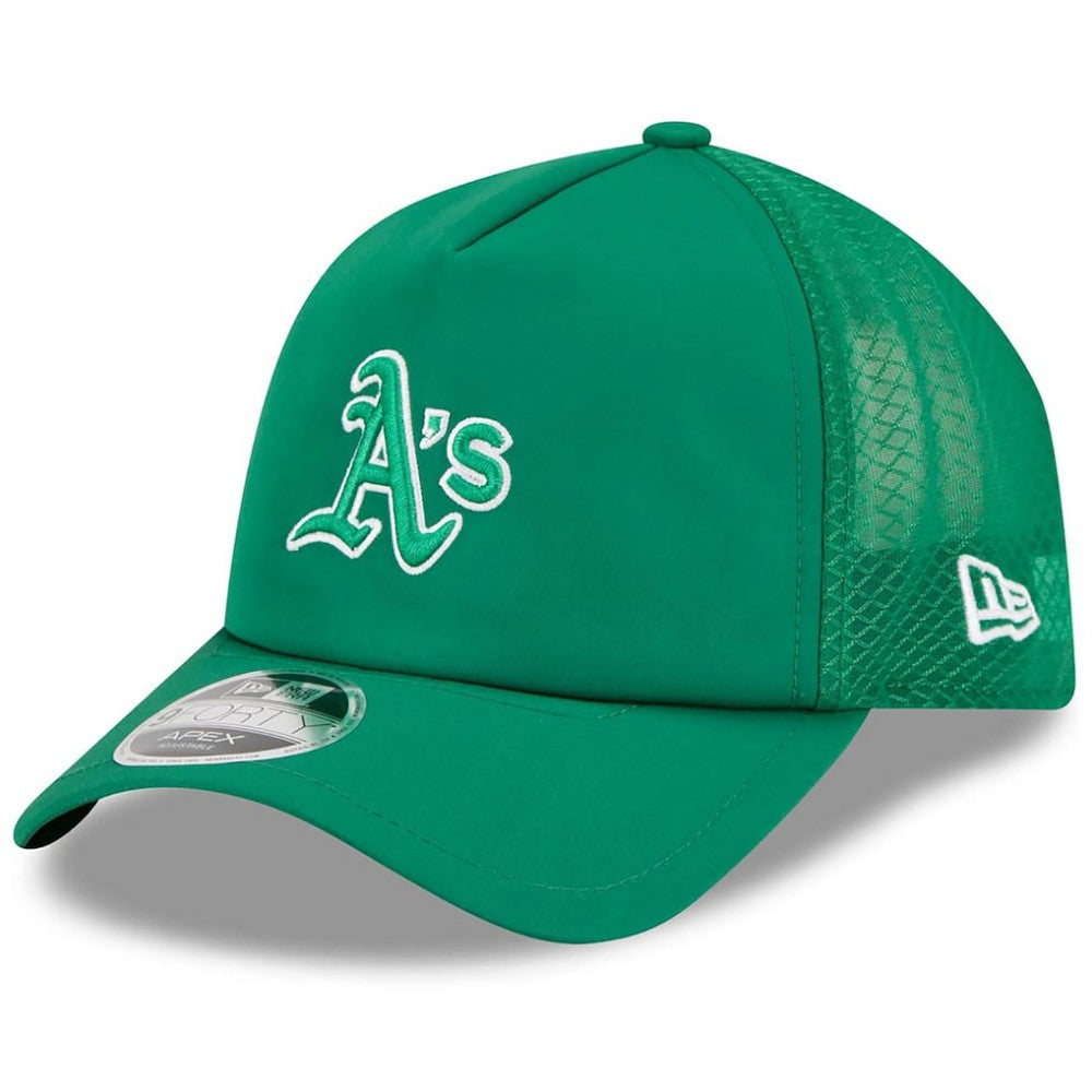 Athletics 2026 Batting Practice Alternate Apex 9FORTY Adjustable Hat Kelly Green