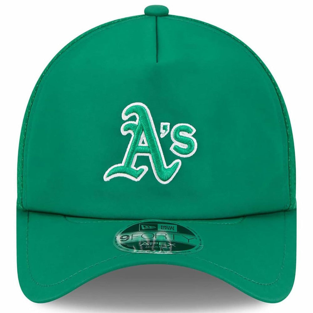 Athletics 2026 Batting Practice Alternate Apex 9FORTY Adjustable Hat Kelly Green