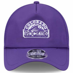 Colorado Rockies 2026 Batting Practice Alternate Apex 9FORTY Adjustable Hat Purple