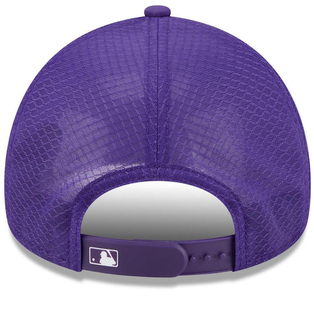 Colorado Rockies 2026 Batting Practice Alternate Apex 9FORTY Adjustable Hat Purple
