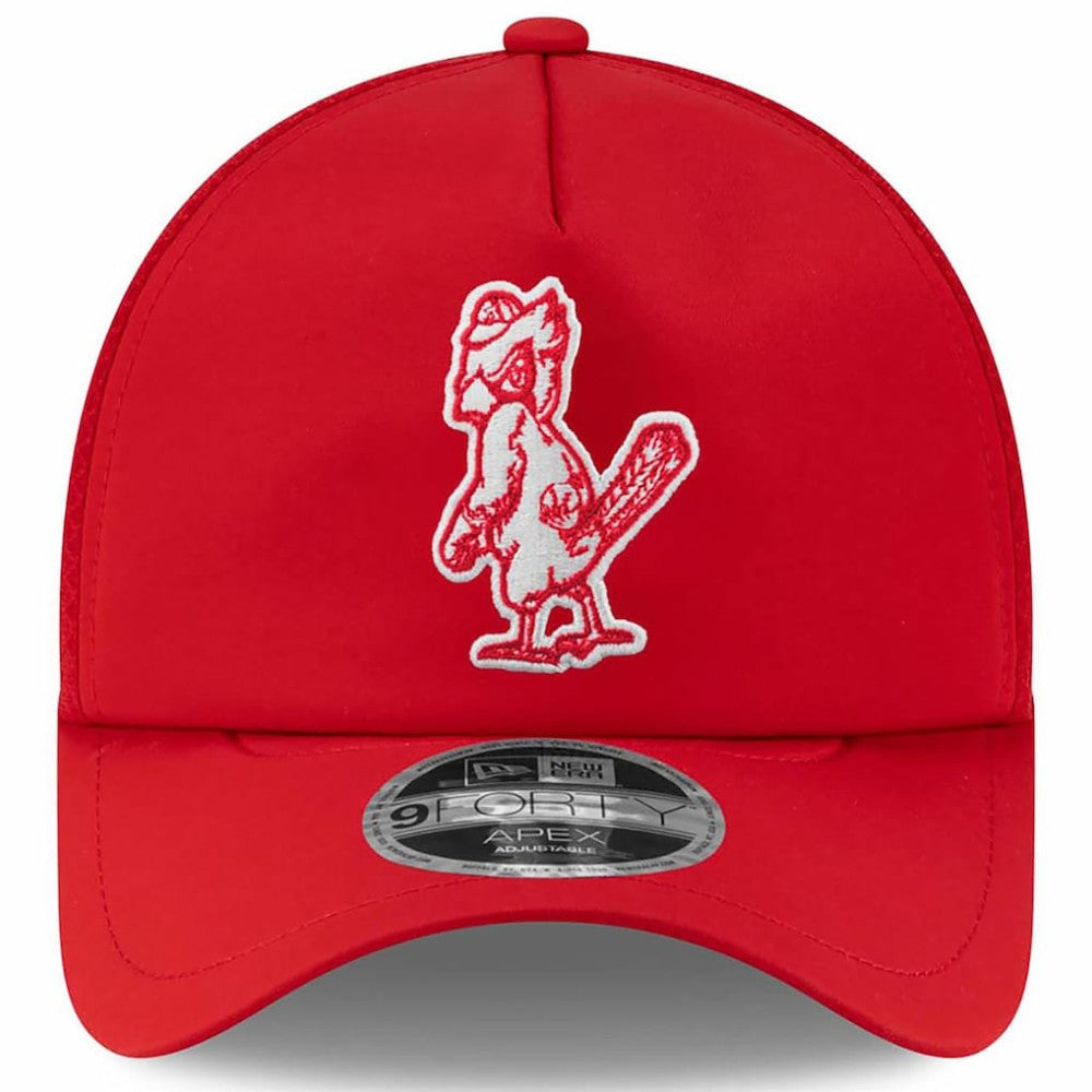 St. Louis Cardinals 2026 Batting Practice Alternate Apex 9FORTY Adjustable Hat Red