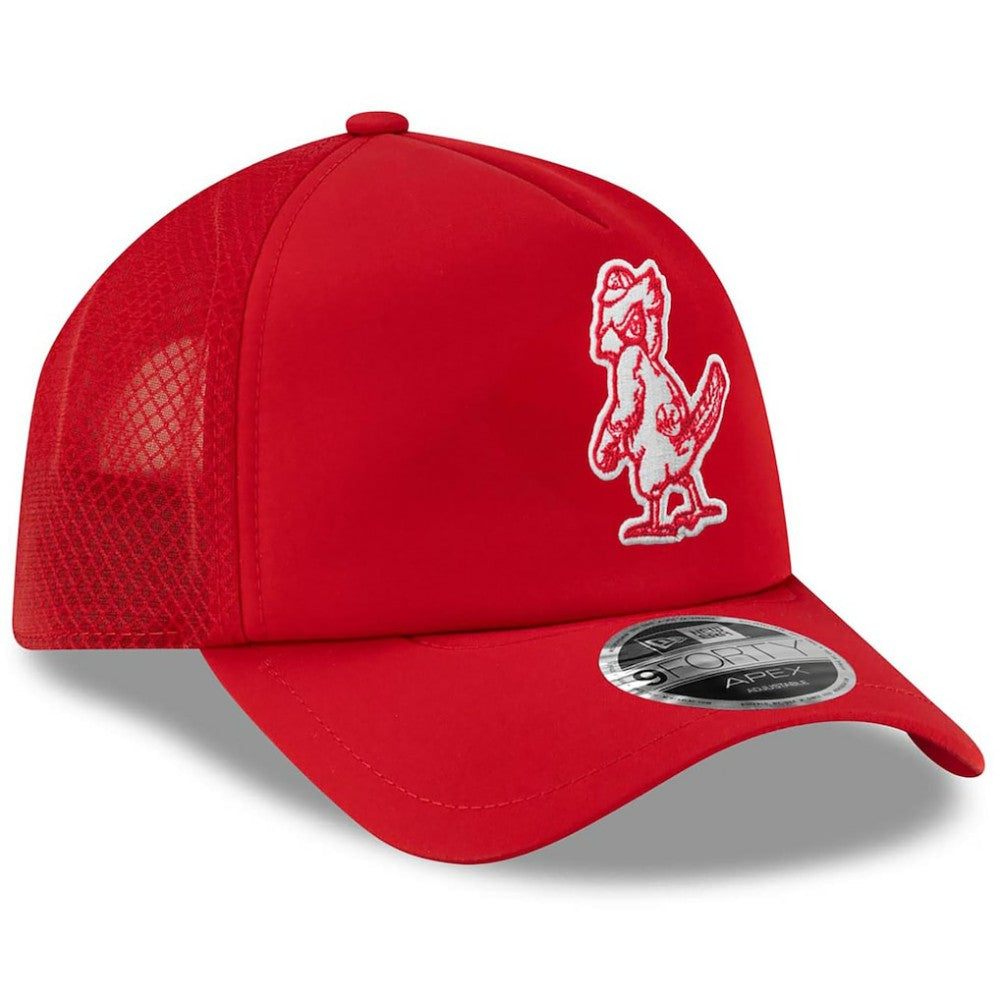 St. Louis Cardinals 2026 Batting Practice Alternate Apex 9FORTY Adjustable Hat Red