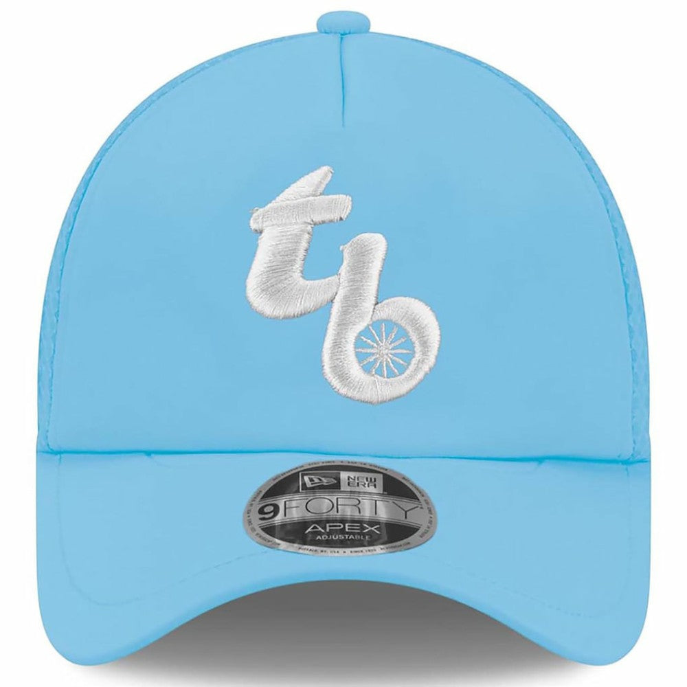 Tampa Bay Rays 2026 Batting Practice Alternate Apex 9FORTY Adjustable Hat Light Blue