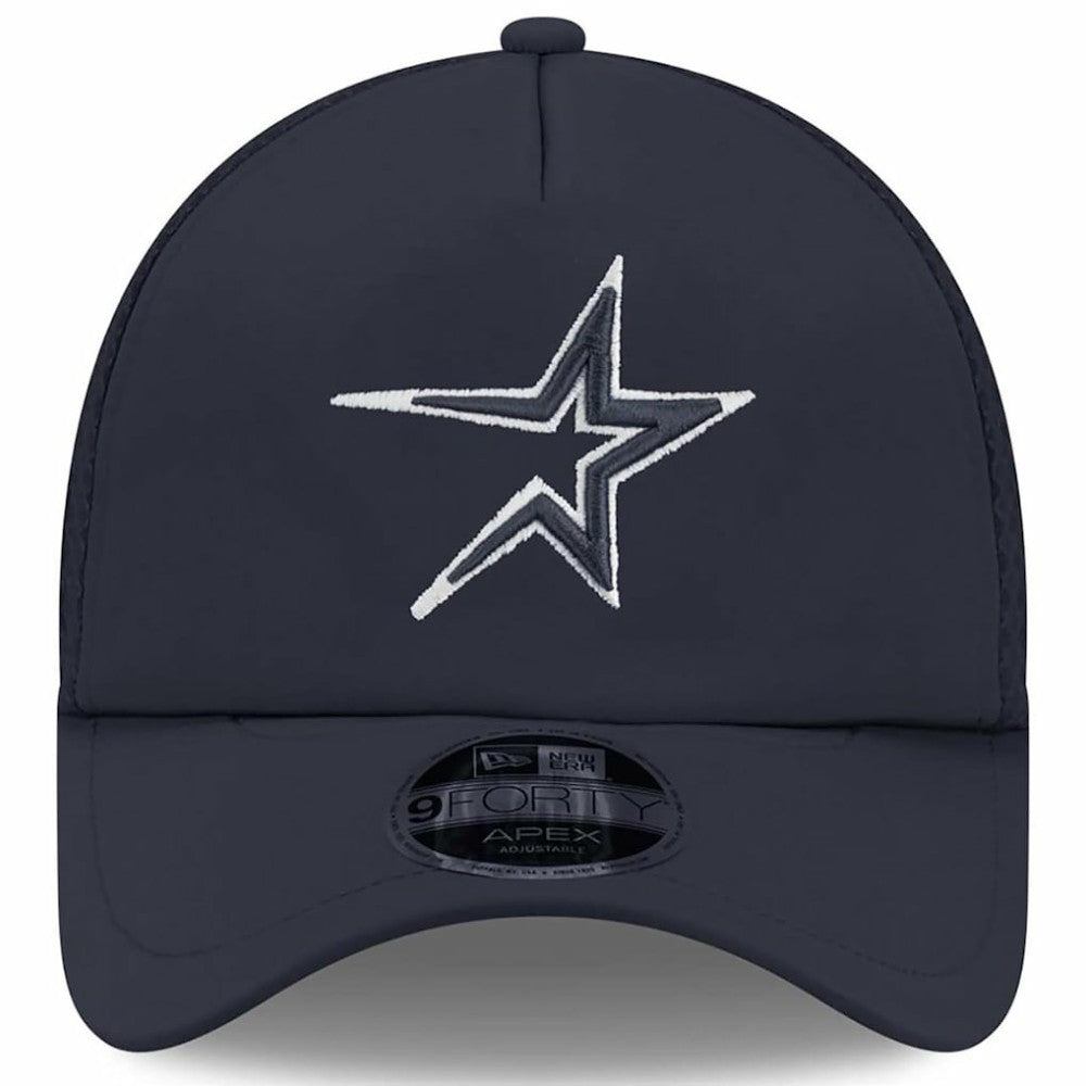 Houston Astros 2026 Batting Practice Alternate Apex 9FORTY Adjustable Hat Navy