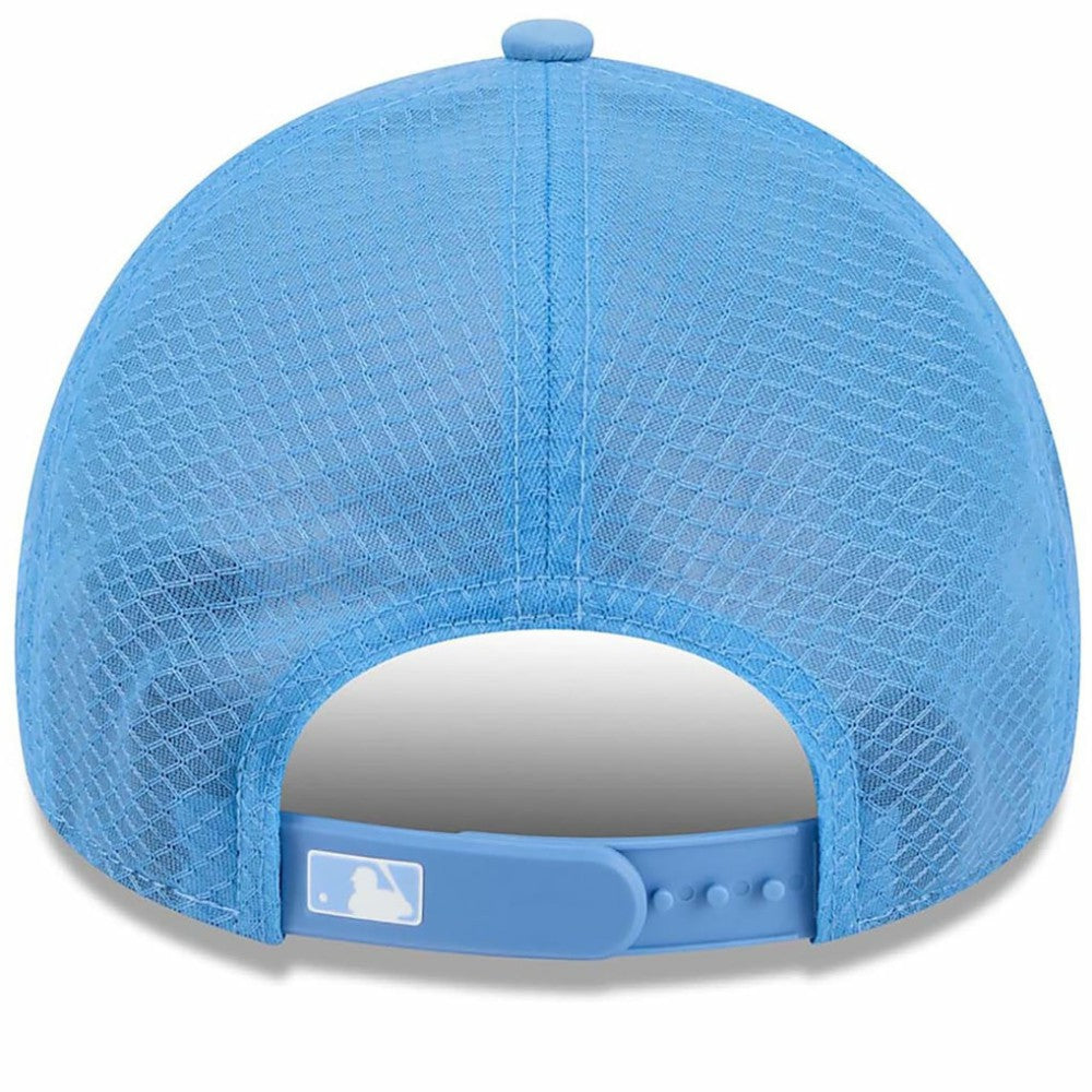Texas Rangers 2026 Batting Practice Alternate Apex 9FORTY Adjustable Hat Light Blue