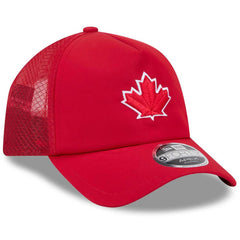Toronto Blue Jays 2026 Batting Practice Alternate Apex 9FORTY Adjustable Hat Red