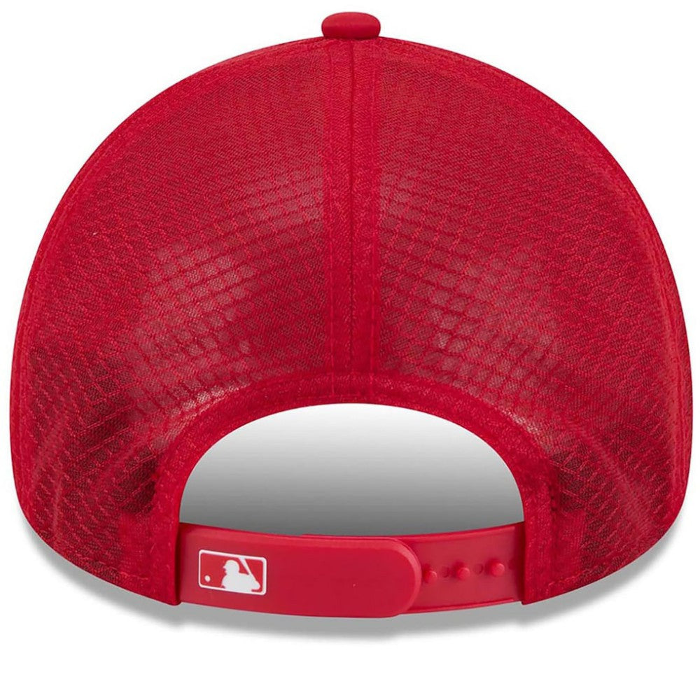 Toronto Blue Jays 2026 Batting Practice Alternate Apex 9FORTY Adjustable Hat Red