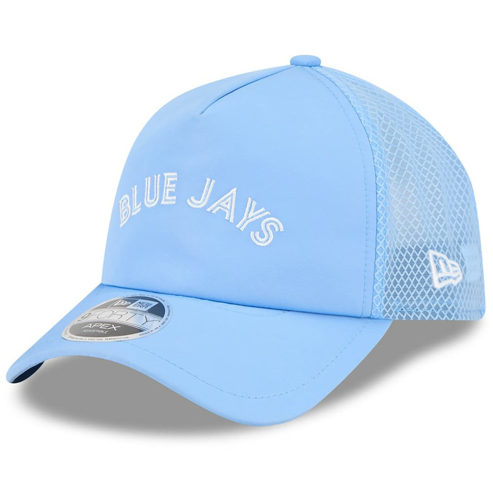 Toronto Blue Jays 2026 Batting Practice Alternate Apex 9FORTY Adjustable Hat Light Blue
