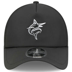 Miami Marlins 2026 Batting Practice Alternate Apex 9FORTY Adjustable Hat Black