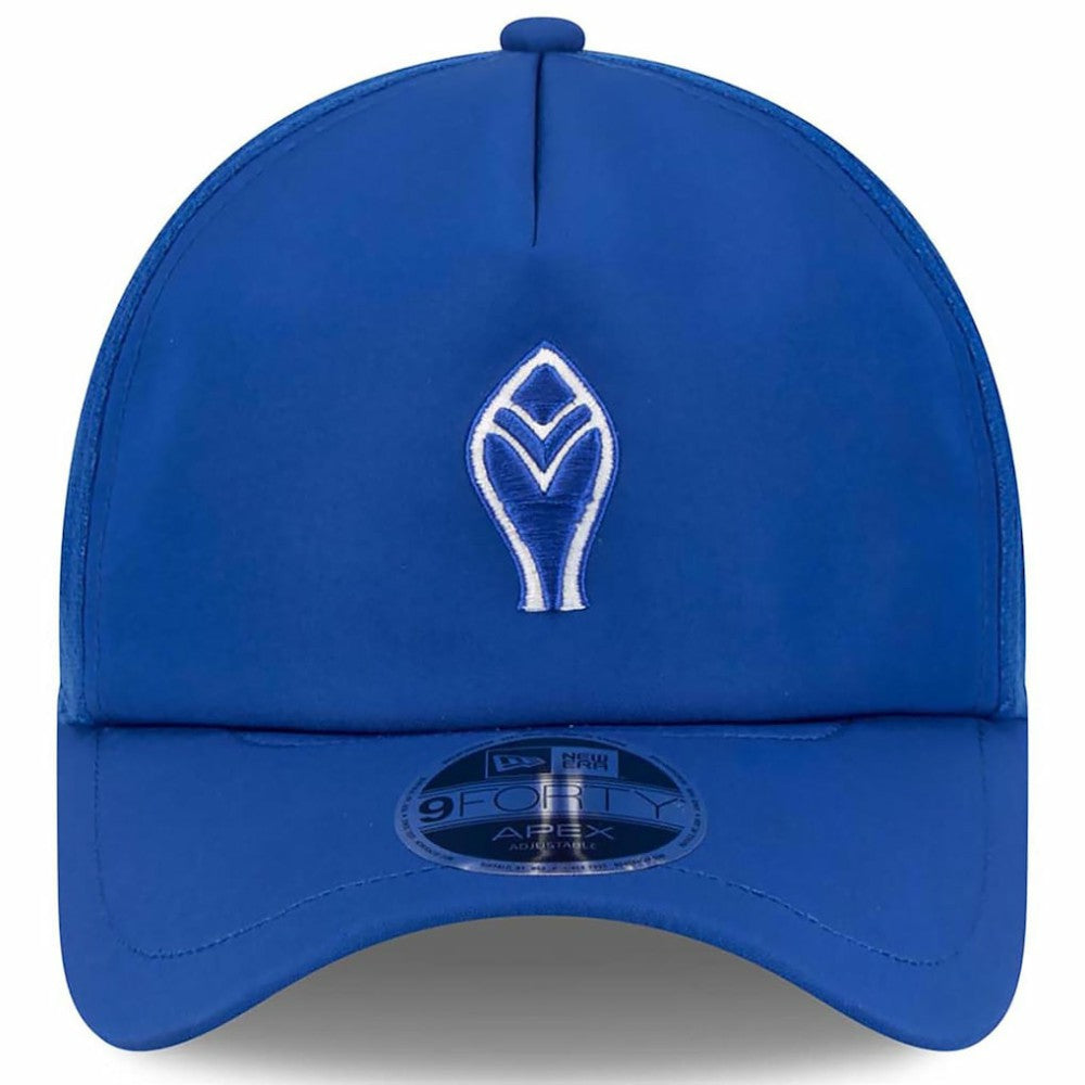 Atlanta Braves 2026 Batting Practice Alternate Apex 9FORTY Adjustable Hat Royal