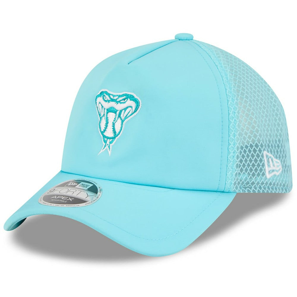 Arizona Diamondbacks 2026 Batting Practice Alternate Apex 9FORTY Adjustable Hat Teal