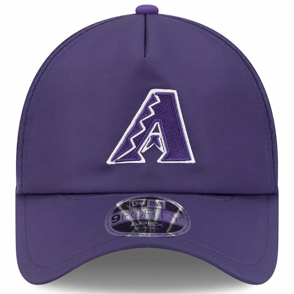 Arizona Diamondbacks 2026 Batting Practice Alternate Apex 9FORTY Adjustable Hat Purple