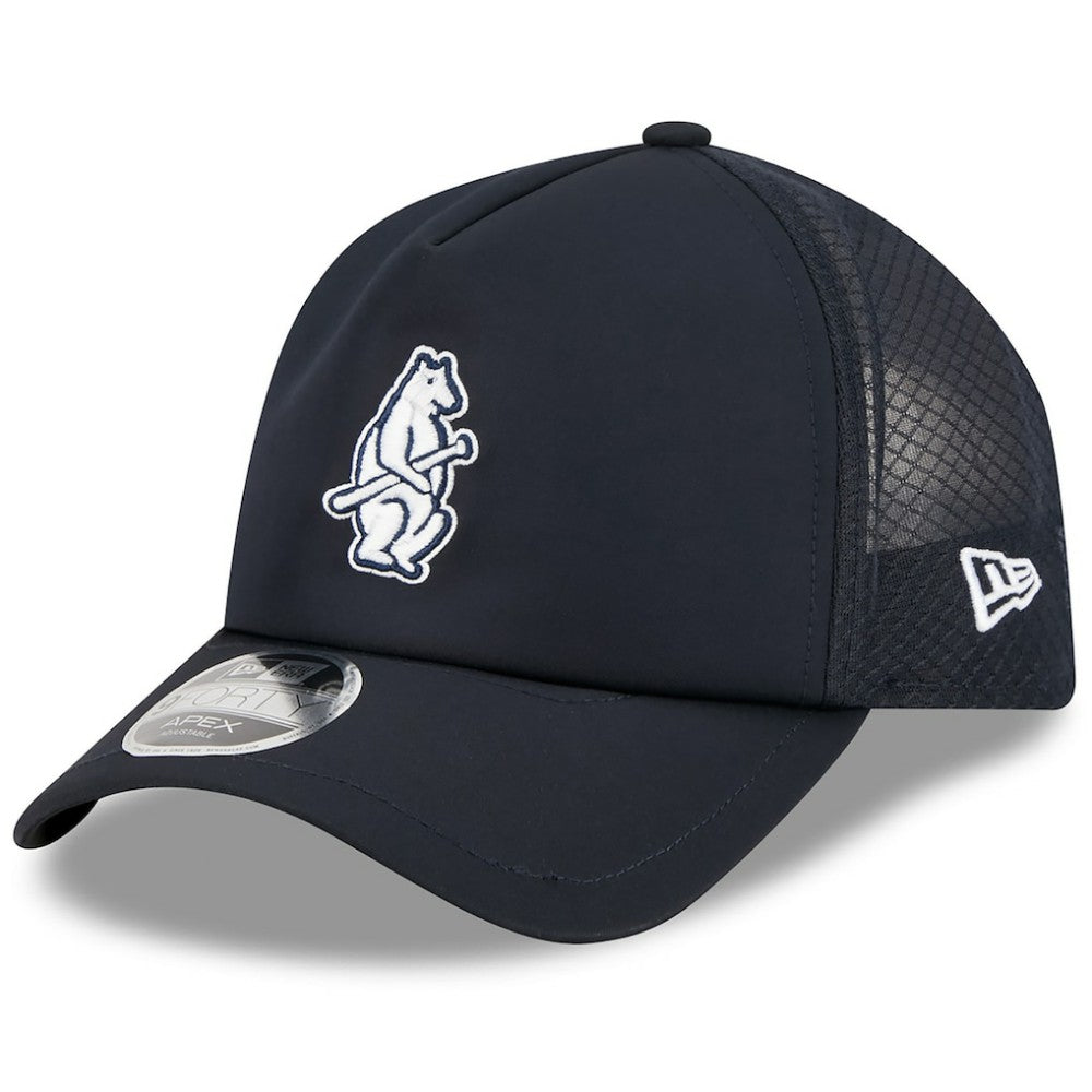 Chicago Cubs 2026 Batting Practice Alternate Apex 9FORTY Adjustable Hat Navy