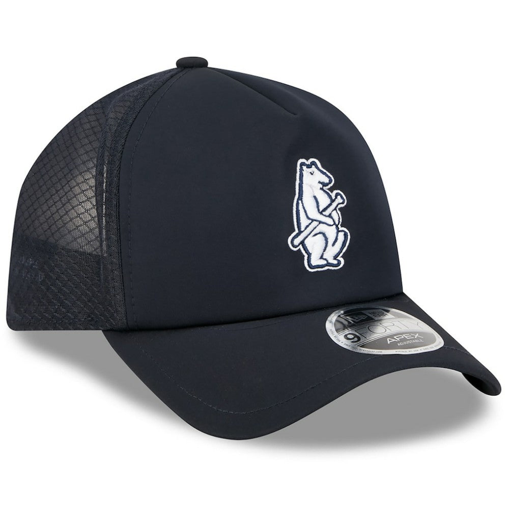 Chicago Cubs 2026 Batting Practice Alternate Apex 9FORTY Adjustable Hat Navy