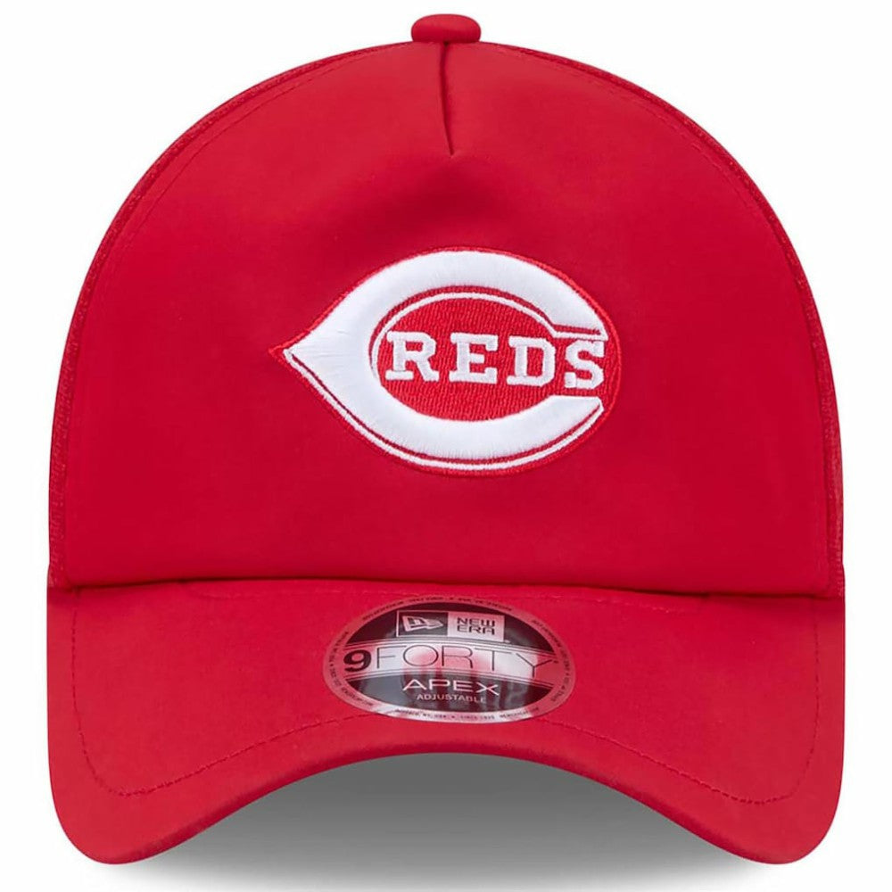 Cincinnati Reds 2026 Batting Practice Alternate Apex 9FORTY Adjustable Hat Red