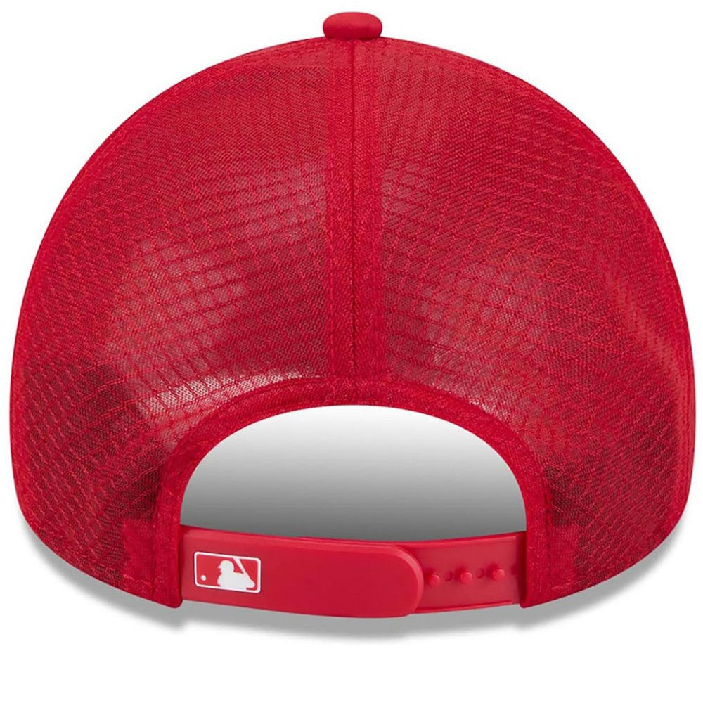 Cincinnati Reds 2026 Batting Practice Alternate Apex 9FORTY Adjustable Hat Red