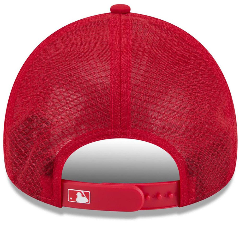 Cleveland Guardians 2026 Batting Practice Alternate Apex 9FORTY Adjustable Hat Red