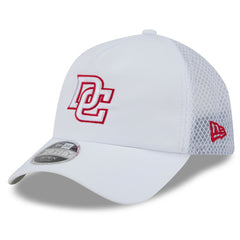 Washington Nationals 2026 Batting Practice Apex 9FORTY Adjustable Trucker Hat White