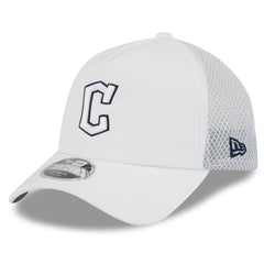 Cleveland Guardians 2026 Batting Practice Apex 9FORTY Adjustable Trucker Hat White