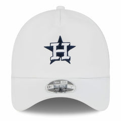 Houston Astros 2026 Batting Practice Apex 9FORTY Adjustable Trucker Hat White