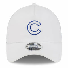 Chicago Cubs 2026 Batting Practice Apex 9FORTY Adjustable Trucker Hat White