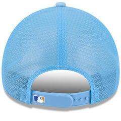 Kansas City Royals 2026 Batting Practice Apex 9FORTY Adjustable Trucker Hat Light Blue