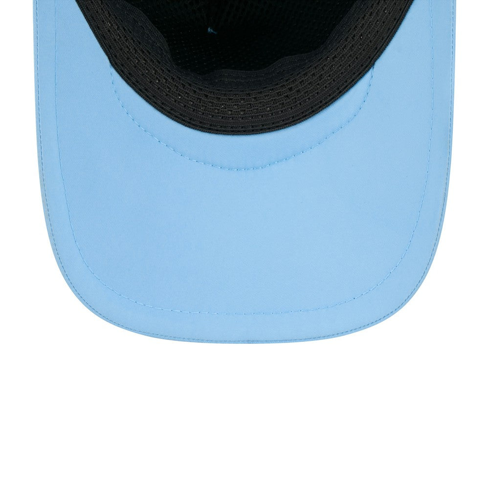Kansas City Royals 2026 Batting Practice Apex 9FORTY Adjustable Trucker Hat Light Blue