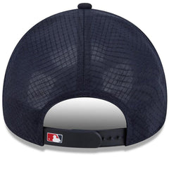 Washington Nationals 2026 Batting Practice Apex 9FORTY Adjustable Trucker Hat Navy
