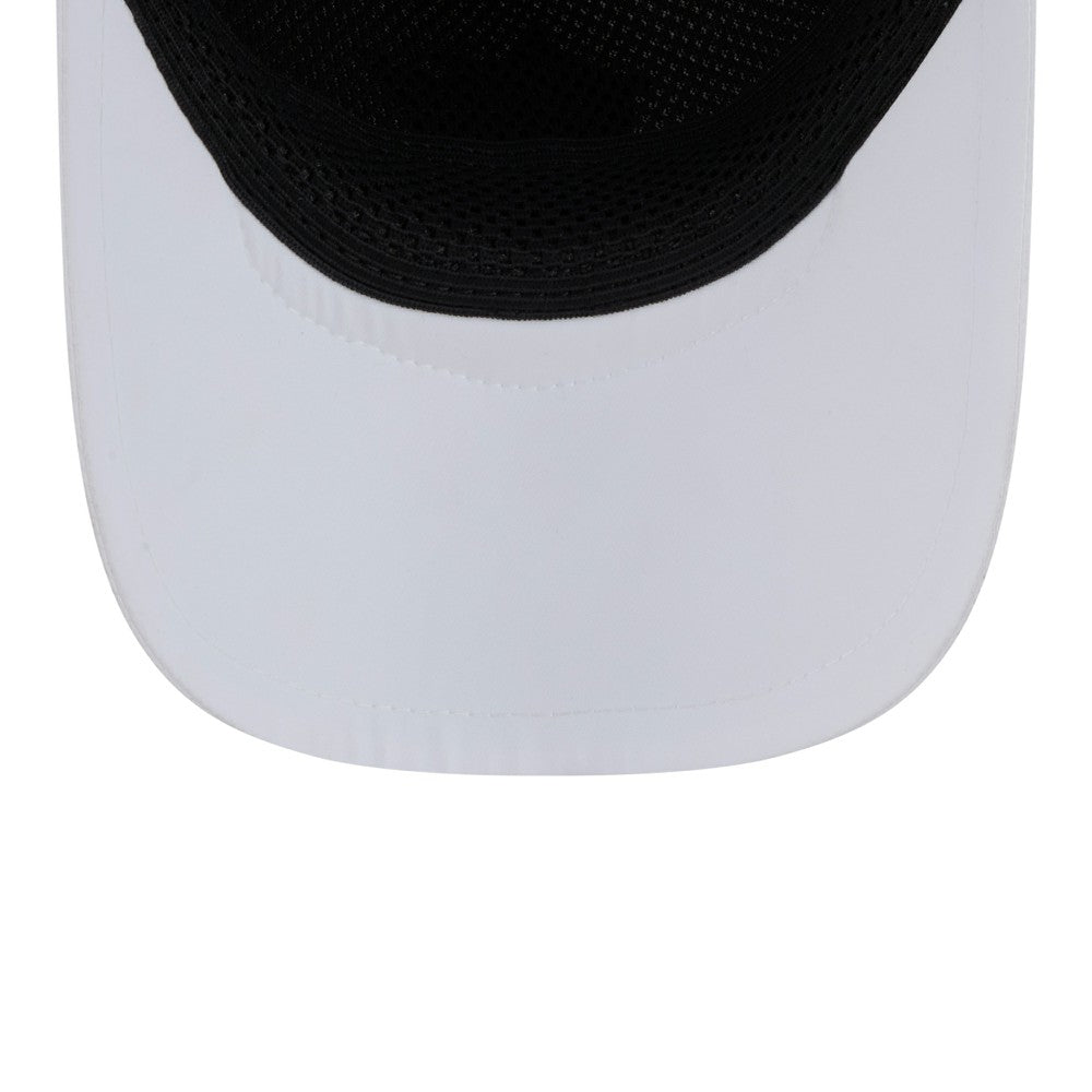 Miami Marlins 2026 Batting Practice Apex 9FORTY Adjustable Trucker Hat White