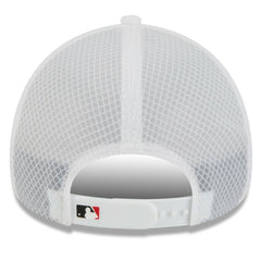Cincinnati Reds 2026 Batting Practice Apex 9FORTY Adjustable Trucker Hat White