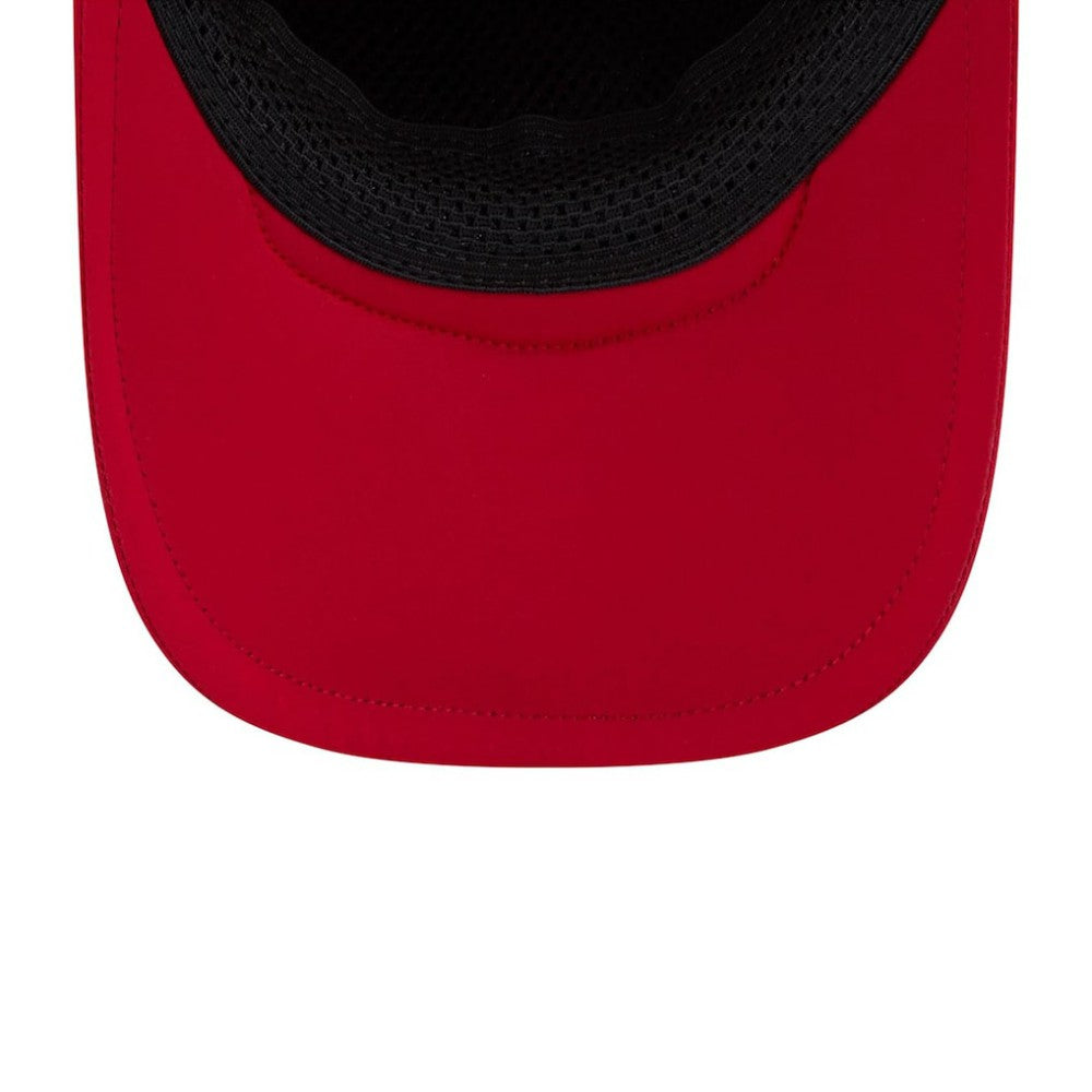 Minnesota Twins 2026 Batting Practice Apex 9FORTY Adjustable Trucker Hat Red