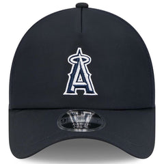 Los Angeles Angels 2026 Batting Practice Apex 9FORTY Adjustable Trucker Hat Navy